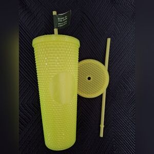 Starbucks 24oz Lemongrass studded glow tumbler